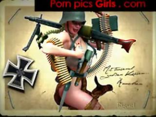 Navy girls in uniforms of the ARMY HD show NEW !!!
